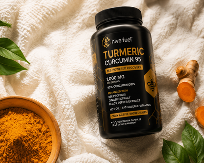 Hive Fuel Turmeric Dietary Supplement Capsules