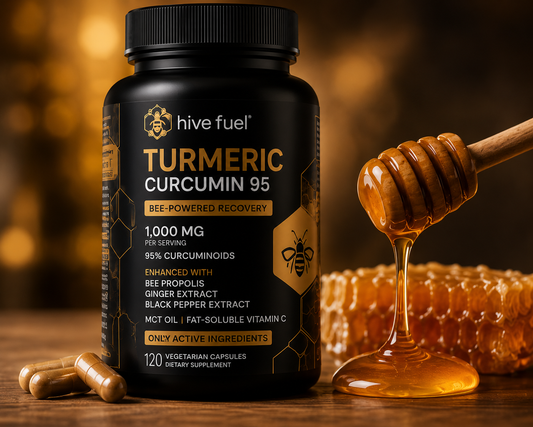Hive Fuel Turmeric Dietary Supplement Capsules