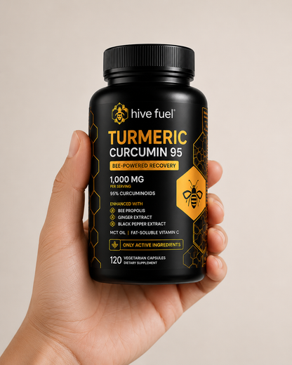 Hive Fuel Turmeric Dietary Supplement Capsules