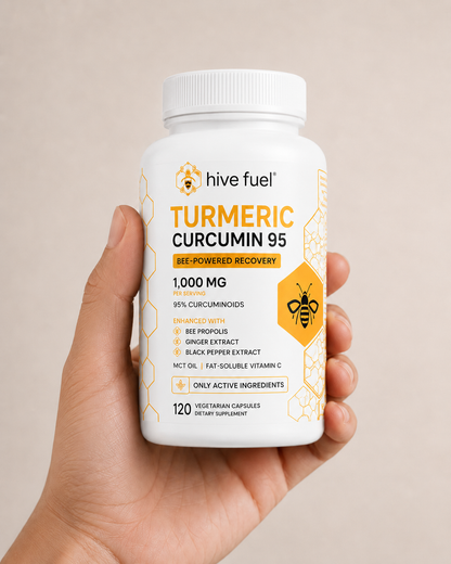 Hive Fuel Turmeric Dietary Supplement Capsules