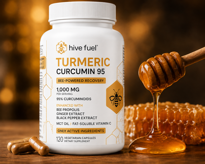 Hive Fuel Turmeric Dietary Supplement Capsules