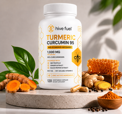 Hive Fuel Turmeric Dietary Supplement Capsules
